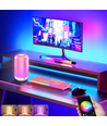 Wiederaufladbare RGB+CCT LED Tisch-/Nachtlampe - Bluetooth, Weiß, Touch-dimmbar, IP20 Innenbereich