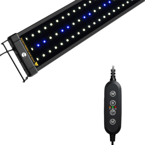 30-50 cm Aquariumleuchte - 6W LED, weiß/blau, verstellbar