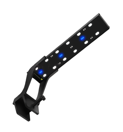27,5 cm Aquariumlampe - 10W LED, weiß/blau