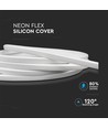 VT-560 Neonflex 8W - mit Silikonüberzug, 4000K, 24V, 5m/Rolle, Preis/m
