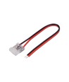 Verbinder für 10mm COB LED Strip - 10cm Kabel, 2-Pin, zum Löten
