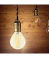E14 4W LED Filament Lampe - P45, klar, Warmweiß, 400lm
