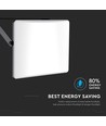30W LED-Fluter - CCT, 3 Lichtfarben, mattiert, Arbeitsleuchte, Außenbereich