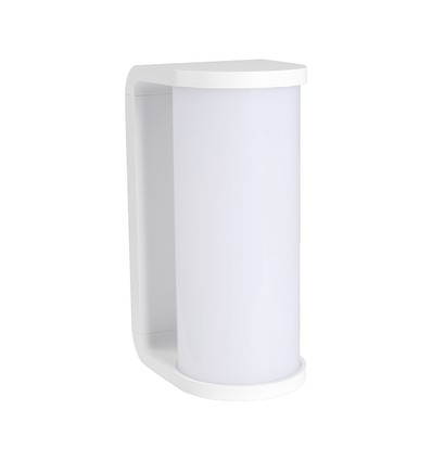 12W moderne Wandleuchte, 140lm/W - IP65, weiß, dimmbar, CCT, inkl. Leuchtmittel