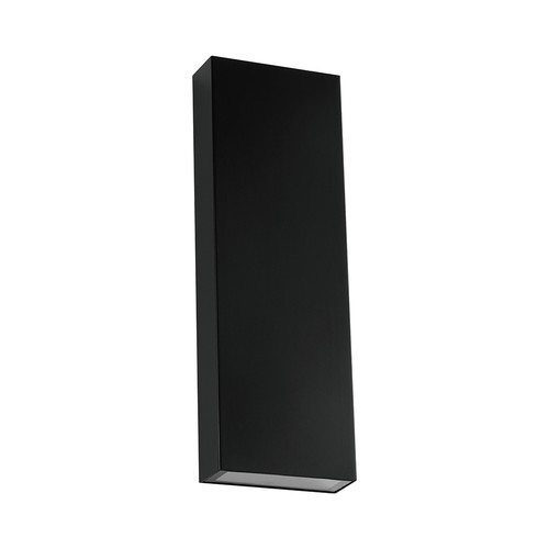 8W LED Wandleuchte mit Up/Down Licht - 140lm/W, IP65, schwarz, 4000K, rechteckig, inkl. Leuchtmittel