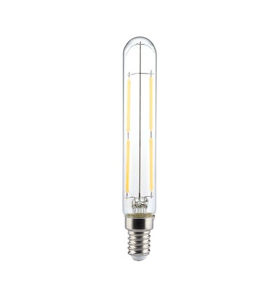 E14 4W LED-Lampe - T20, Filament, Klarglas