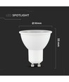 GU10 7,5W LED Leuchtmittel - 610lm, 38°, Samsung LED Chip, warmweiß