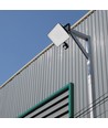 20W LED Fluter mit Sensor - 120lm/W, IP65, schwarz, 3000K, PIR Sensor