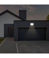 30W LED Fluter mit Fast Connector - 120lm/W, IP65, schwarz, 4000K, Außenwandmontage