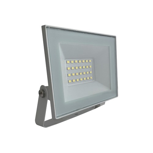 VT-44022 LED-Strahler 20W - 4000K, weißes Gehäuse