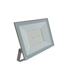 50W LED Fluter - 94lm/W, IP65, weißer Rand, kaltweiß, Außenbereich