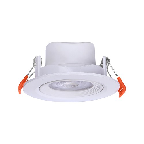 7W Ø8,8cm LED Einbaustrahler - Lochausschnitt: Ø6,8 cm, Maße: Ø8,8 cm, CCT - 3 Lichtfarben