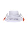 7W Ø8,8cm LED Einbaustrahler - Lochausschnitt: Ø6,8 cm, Maße: Ø8,8 cm, CCT - 3 Lichtfarben