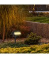 0,9W Solara Mini 2-in-1 Gartenleuchte - Schwarz, IP65, warmweiß, Wandleuchte und Erdspieß, Solar
