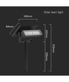 0,9W Solara Mini 2-in-1 Gartenleuchte - Schwarz, IP65, warmweiß, Wandleuchte und Erdspieß, Solar