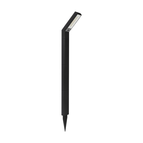 1,5W Solar-Gartenleuchte - CCT, 3 Lichtfarben, IP65, schwarz, inkl. Standfuß und Erdspieß