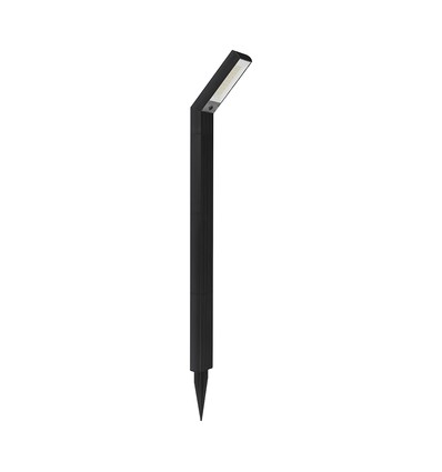 1,5W Solar-Gartenleuchte - CCT, 3 Lichtfarben, IP65, schwarz, inkl. Standfuß und Erdspieß