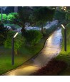 1,5W Solar-Gartenleuchte - CCT, 3 Lichtfarben, IP65, schwarz, inkl. Standfuß und Erdspieß