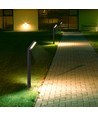 1,5W Solar-Gartenleuchte - CCT, 3 Lichtfarben, IP65, schwarz, inkl. Standfuß und Erdspieß