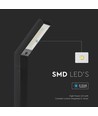 1,5W Solar-Gartenleuchte - CCT, 3 Lichtfarben, IP65, schwarz, inkl. Standfuß und Erdspieß