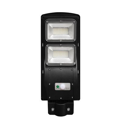 8W Solara LED Solar Straßenleuchte - 1000lm, IP65, kaltweiß, Bewegungssensor, inkl. Fernbedienung und Batterie