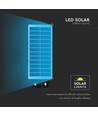 8W Solara LED Solar Straßenleuchte - 1000lm, IP65, kaltweiß, Bewegungssensor, inkl. Fernbedienung und Batterie