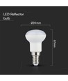 3W LED Reflektorlampe, E14 - R39