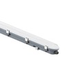 150cm 48W wasserdichte komplette LED Wannenleuchte mit Notlicht - 120lm/W, IP65, 6500K, durchverdrahtet