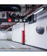 150cm 48W wasserdichte komplette LED Wannenleuchte mit Sensor - IP65, 120lm/W, milchige Abdeckung, inkl. Montageclips