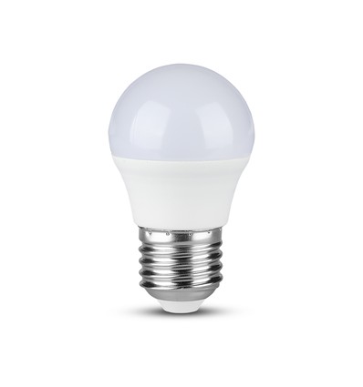 6,5W E27 LED-Lampe - G45, Tropfenform, 230V