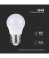 6,5W E27 LED-Lampe - G45, Tropfenform, 230V