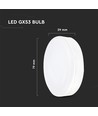 GX53 6,4W LED-Lampe - 230V