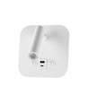 8W LED Bett-Wandleuchte mit USB/PD Ladefunktion - CREE Chip, 3000K, weiß, inkl. Leuchtmittel