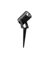 10W LED Gartenstrahler mit Erdspieß - IP65, schwarzes Aluminium, 40° Abstrahlwinkel, 880lm