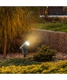 10W LED Gartenstrahler mit Erdspieß - IP65, schwarzes Aluminium, 40° Abstrahlwinkel, 880lm