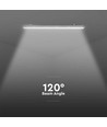 150cm 48W wasserdichte komplette LED Wannenleuchte mit Sensor - 120lm/W, IP65, integrierter Mikrowellensensor, opale Abdeckung