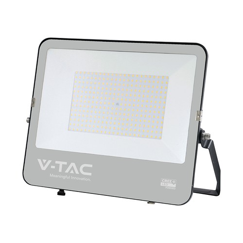 200W LED Fluter mit Samsung Chip - 115lm/W, IP65, schwarz, kaltweiß, Außenbereich