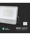 200W LED Fluter mit Samsung Chip - 115lm/W, IP65, schwarz, kaltweiß, Außenbereich