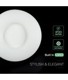 460x100mm VT-7462 Pendelleuchte 45W - runde LED Designerleuchte, CCT: 3in1, dimmbar, weiß
