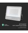 200W LED Flutlicht, Samsung Chip - 135lm/W, IP65, schwarz, Außenbereich, kaltweiß