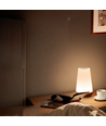 Wiederaufladbare RGBW LED Tisch-/Nachtlampe - Weiß, Touch-Dimmbar, IP20 Innenbereich