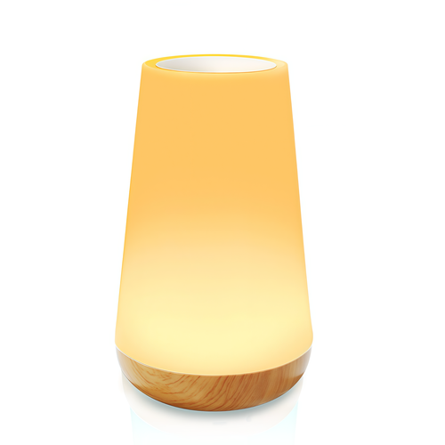 Wiederaufladbare RGBW LED Tisch-/Nachtlampe - Weiß, Touch-Dimmbar, IP20 Innenbereich