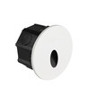 3W Ø15cm LED Step Light - CCT, IP65, schwarz, rund, Aluminium