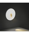 3W Ø15cm LED Step Light - CCT, IP65, schwarz, rund, Aluminium