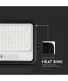 10W Solar LED Fluter - 1700lm, IP65, mit Solarpanel und Sensor