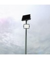 Vt-304w LED-Strahler 300W - mit Solarpanel, CCT:7in1, schwarzes Gehäuse, mit Batteriestatusanzeige, IP65