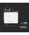 400W Solar LED Fluter, 7-in-1 CCT - IP65, schwarz, LiFePO4 Batterie, inkl. Solarpanel und Batterieanzeige