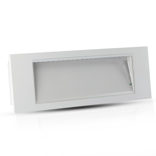 3,8W Samsung LED Notleuchte - 6000K, IP20, 22m Erkennungsweite, inkl. Batterie