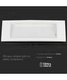 3,8W Samsung LED Notleuchte - 6000K, IP20, 22m Erkennungsweite, inkl. Batterie