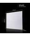 600x600mm VT-61036 Panel 36W - LED, hinterleuchtet, Cree-Chip, Lifud-Treiber, 4000K, 120lm/W